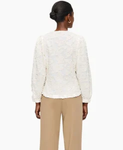 Zenggi Tuniek Embroidered Off White
