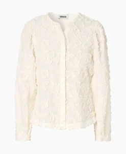 Zenggi Tuniek Embroidered Off White