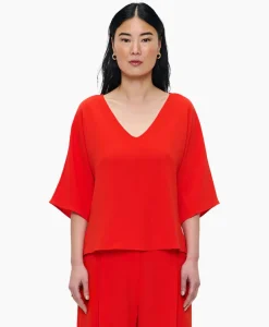 Zenggi Tuniek V-Neck Rood
